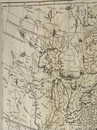 A Map of North America from the Latest Surveys and Maps, by John Blair, L.L.D. & F.R.S. as a Supplement to His Tables of Chronology