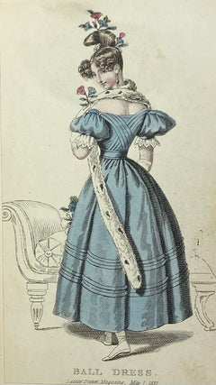 Item #1443 Coloured Plates of the Latest Fashions, London & Paris. ANONYMOUS
