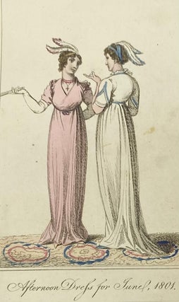 Coloured Plates of the Latest Fashions, London & Paris