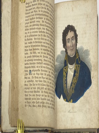 Geschichte napoléon’s von der Wiege bis zum Grabe. Für alle Volker deutschen Sinnes und deutscher Zunge in Wort und Bild. Bearbeitet nach den auerkannt besten Quellen der deutschen und französischen.; nglish: Napoleon’s History from the Cradle to the Grave. For all people of German mind and German language in words and pictures.