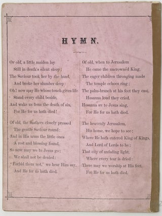 The Lord’s Prayer with Hymns and Illustrations for Little Children