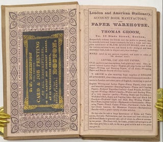 The Boston Almanac for the Year 1840, No. 5, Vol. 1