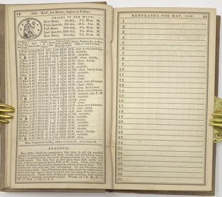 The Boston Almanac for the Year 1840, No. 5, Vol. 1