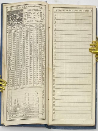 The Boston Almanac for the Year 1843, No. 8, Vol. 1