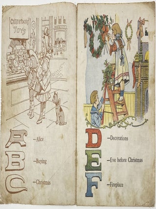 Our Christmas Stories ABC, Linen, No. 890, Our Pets ABC Series