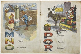 Our Christmas Stories ABC, Linen, No. 890, Our Pets ABC Series
