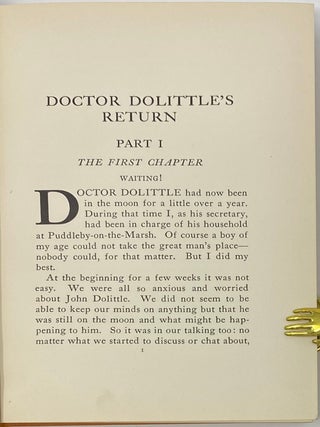 Doctor Dolittle's Return