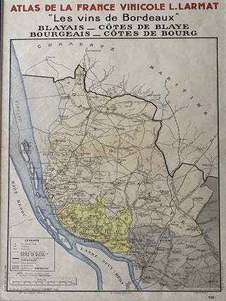 Atlas de la France Vinicole. “Les vins de Bordeaux, Blayais, Côtes de Blaye, Bourgeais, Côtes de Bourg.; English: The Atlas of France Winemaking. “The wines of Bordeaux” : Blayais, Côtes de Blaye, Bourgeais, Côtes de Bourg.