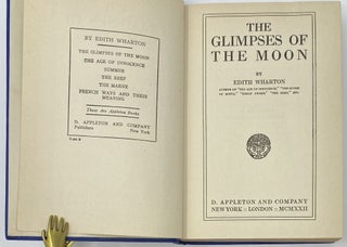 Item #1503 Glimpses of the Moon. Edith WHARTON