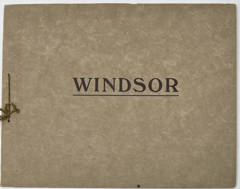 Item #1534 Windsor. Alfred Robert QUINTON.