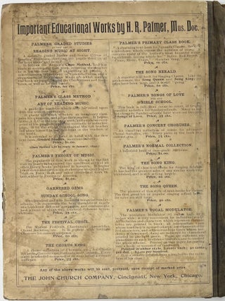 Palmer’s Graded Studies in the Art of Reading Music at Sight