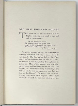 Old New England Houses