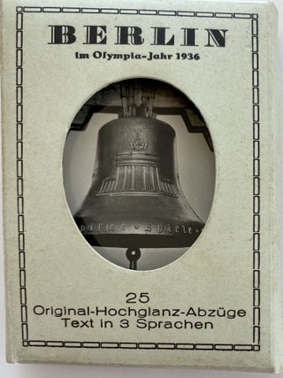Item #1550 Berlin im Olympia--Jahr 1936, 25 Original-Hochglanz-Abzuge, Text in 3 Sprachen. Hans...