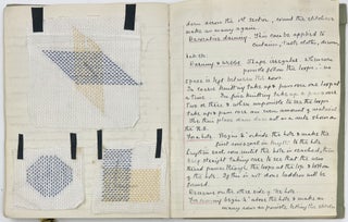 Needlework Notes, Dated from Sept. 4, 1918 through Nov. 11, 1920