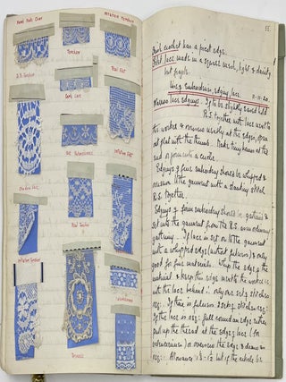 Needlework Notes, Dated from Sept. 4, 1918 through Nov. 11, 1920