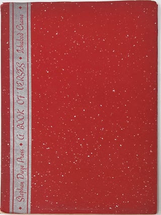 Item #1571 A Book of Verses, Chosen by “Ichabod”. ” “ICHABOD, Ephraim Hitchcock...