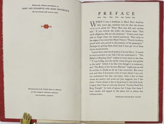 A Book of Verses, Chosen by “Ichabod”