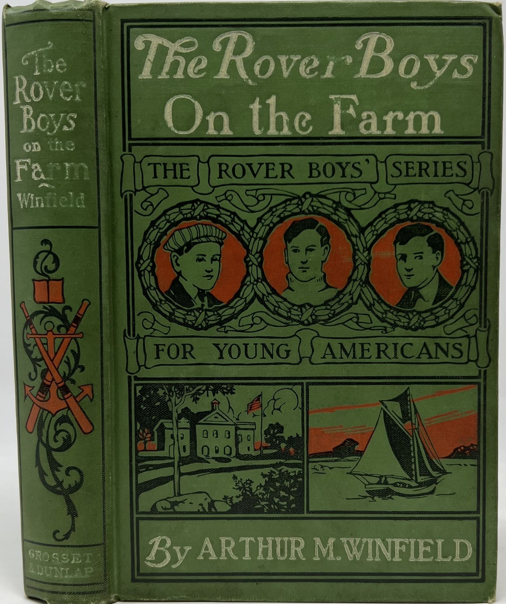The Rover Boys on the Farm or the Last Days at Putnam Hall, Illustrated ...