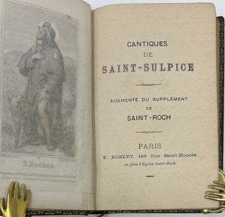Cantiques de Saint-Suplice. Augmenté du Supplément de Saint-Roch