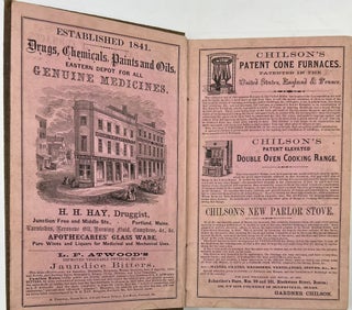 A Business Directory of the Subscribers to the New Map of Maine, with a Brief History and Description of the State, Prepared by William Willis; also, Valuable Statistics and Advertisements.
