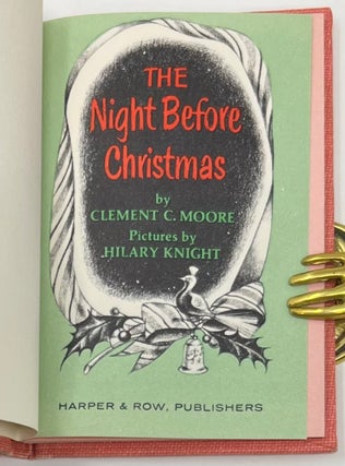 Christmas Nutshell Library: Angels & Berries & Candy Canes, A Firefly in a Fir Tree, The Night Before Christmas by Clement C. Moore, and A Christmas Stocking Story