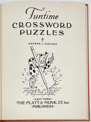 Funtime Crossword Puzzles; Cover title: Funtime Crossword Puzzles for Juniors