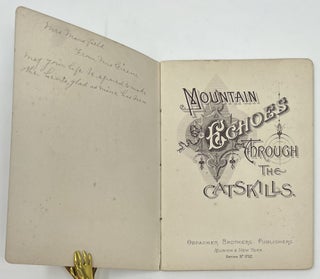 Mountain Echoes Through the Catskills, Series No. 1732.