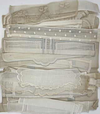 Cloth Folder of Women’s Embroidered Collar & Cuffs, c. 1880-1910