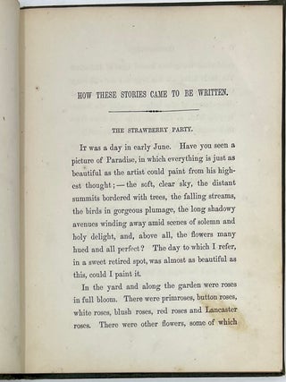 Stories for the Strawberry Party: A Gift Book for Children, Boston: James French and Company, Hastings & French, Galesburg, Ill., 1857