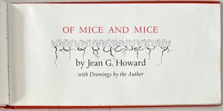 Of Mice and Mice, with Drawings by the Author