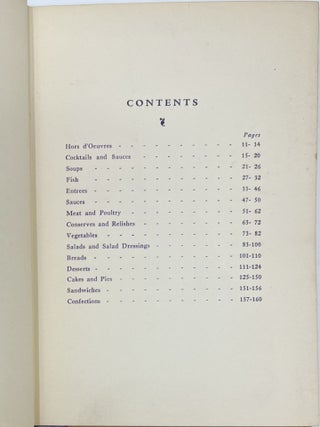 The Old Vanity Fair Tea Room Recipes Gathered From Far and Near