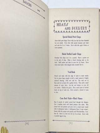 The Old Vanity Fair Tea Room Recipes Gathered From Far and Near