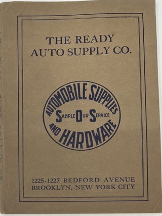 Item #1718 Catalog of Automobile Accessories, Number One, Automobile Supplies and Hardware,...