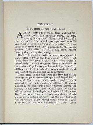 The Boy's Story of Lindbergh, The Lone Eagle