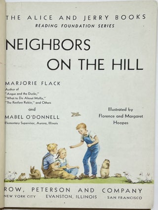 Neighbors on the Hill, The Alice and Jerry Books, Reading Foundation Series