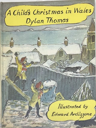 Item #1742 A Child's Christmas in Wales. Dylan THOMAS