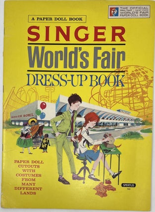 Item #1745 Peter and Wendy Dress Up for the New York World’s Fair, Official Edition, Paper Doll...