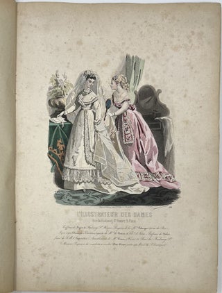 A Bound Collection of French Fashion Plates: L’Illustrateur des Dames, Rue du Fauborg St. Honore,3 Paris