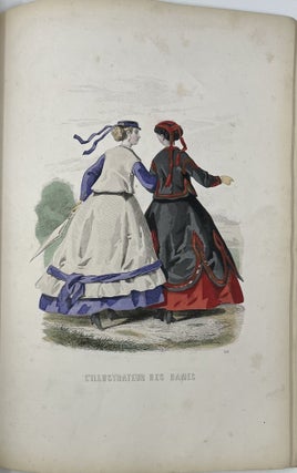 A Bound Collection of French Fashion Plates: L’Illustrateur des Dames, Rue du Fauborg St. Honore,3 Paris