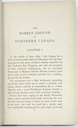 The Barren Ground of Northern Canada