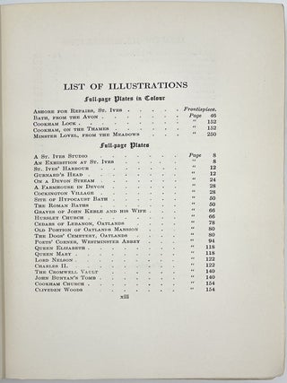 Untrodden English Ways, With Four Full-Page Plates in Colour, and Illustrations from Drawings by H.C. Colby and from Photographs by the Author
