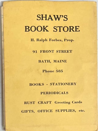 Map of Bath-Maine