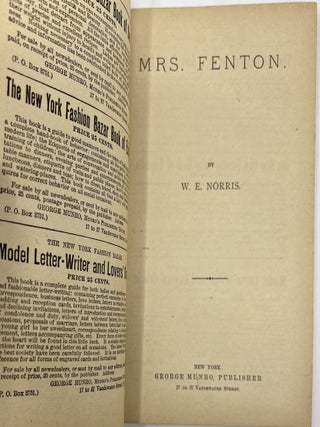 Mrs. Fenton., Seaside Library Pocket Edition