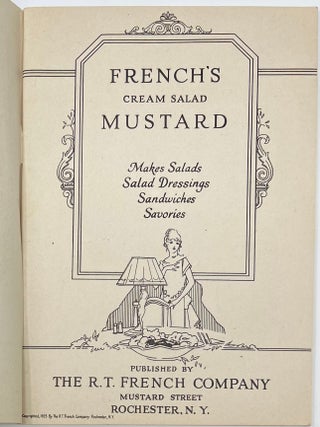 French's Cream Salad Mustard, Makes Salads, Salad Dressings, Sandwiches, Savories