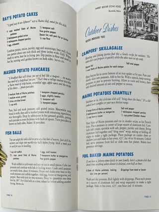 State of Maine Potato Cook Book, Tried and True Recipes