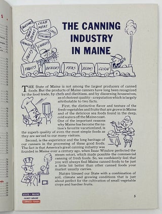 121 Tested Recipes made with Famous State of Maine Canned Foods