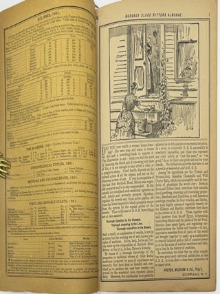 Burdock Blood Bitters 1891 Almanac and Key to Health