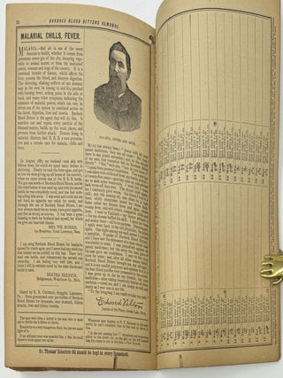 Burdock Blood Bitters 1891 Almanac and Key to Health