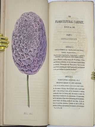 The Floricultural Cabinet and Florists’ Magazine, January to December 1842. Volume X
