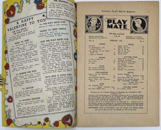 Children's Play Mate Magazine, For Boys and Girls 4 to 14, February 1948, Vol. 19, No. 9